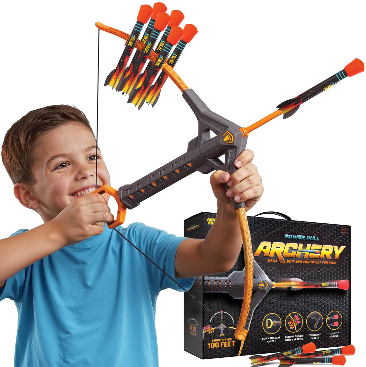 【2本おまとめ】Nature Boys IRON BOW-613 & 622 Amazon.com: Kids Bow and Arrow Archery Set - Coolest Toys for Boys